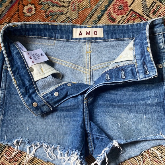 AMO babe short size 25 in dive bar wash - Picture 2 of 5